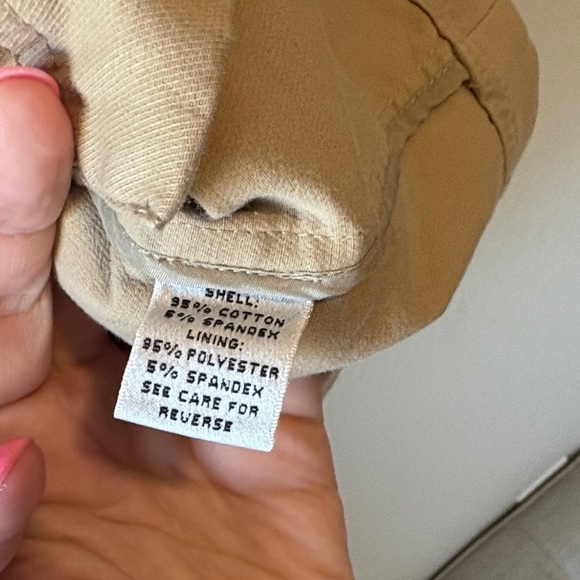 St John Sport Medium Classic Tan Khaki Utility Jacket for Women - Picture 5 of 11